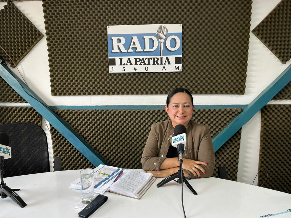Entrevista con Paula Andrea Sánchez, secretaria del Interior y encargada de la Secretaría de Movilidad de Manizales. Entrevista con Paula Andrea Sánchez, secretaria del Interior y encargada de la Secretaría de Movilidad de Manizales.