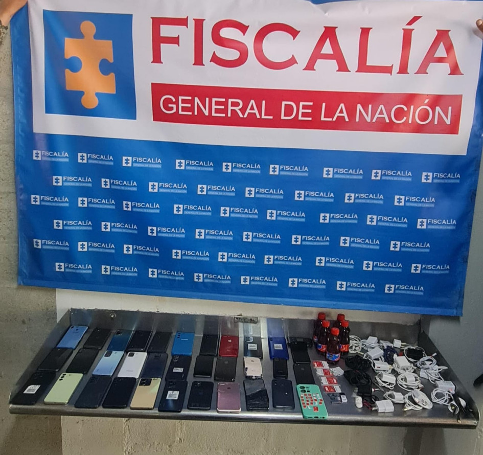 Lo decomisado ayer. Lo decomisado ayer.