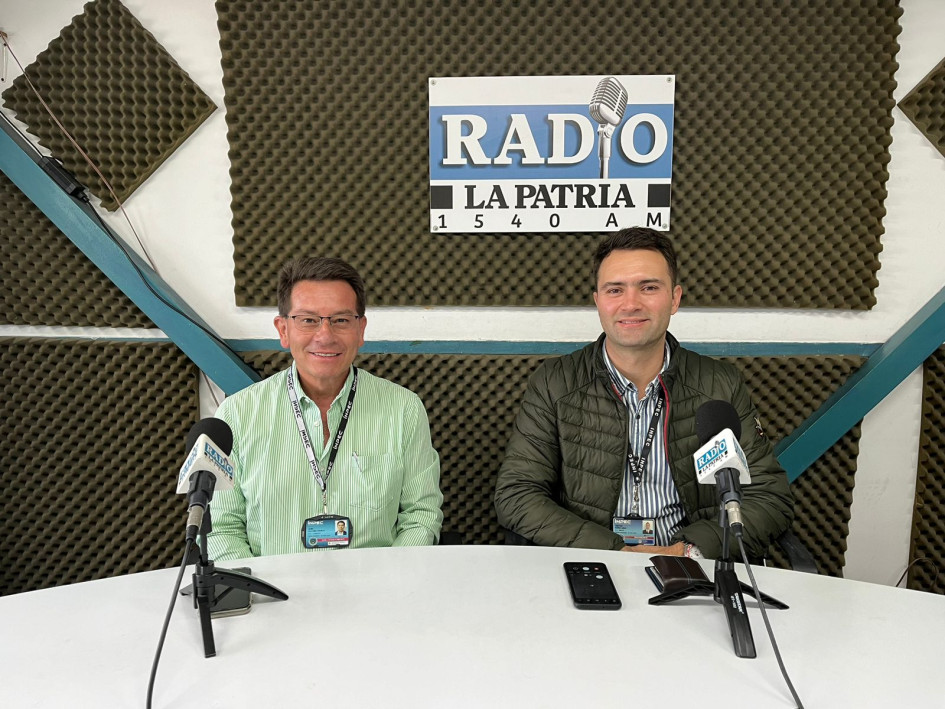 Cristian Torres y Jaime Castaño, director y subdirector de la Cárcel La Blanca de varones de Manizales Cristian Torres y Jaime Castaño, director y subdirector de la Cárcel La Blanca de varones de Manizales