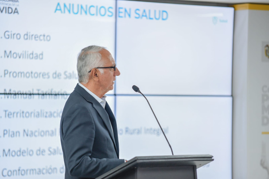 Ministro de Salud, Guillermo Jaramillo. Ministro de Salud, Guillermo Jaramillo.