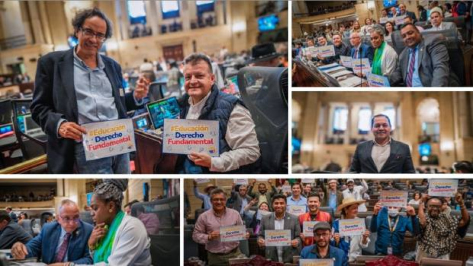 Los partidos políticos apoyaron en la plenaria de la Cámara de Representantes el proyecto de ley estatutaria de educación. Los partidos políticos apoyaron en la plenaria de la Cámara de Representantes el proyecto de ley estatutaria de educación.