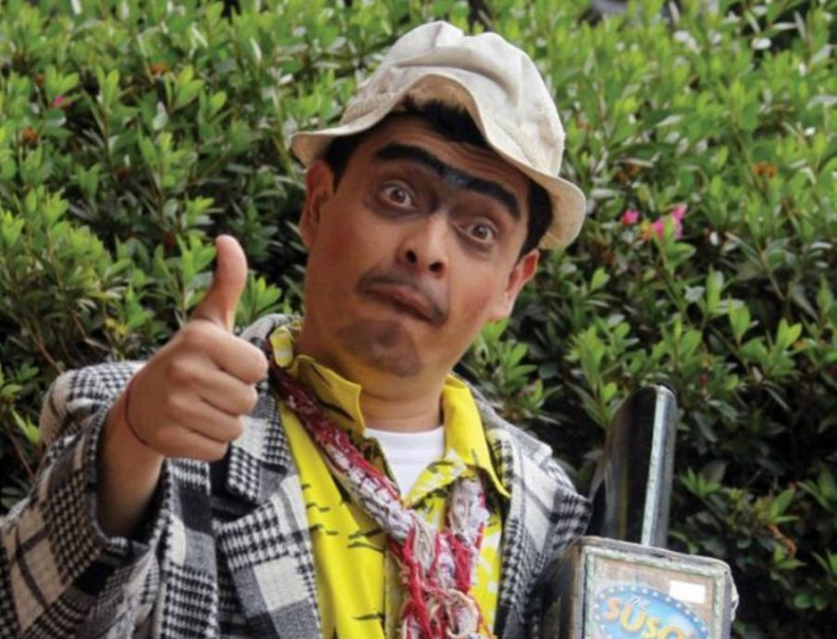 El personaje transmite sus show todos los fines de semana en el canal Caracol. Suso el paspi