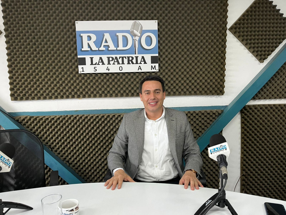 Jorge Eduardo Rojas, alcalde de Manizales, en LA PATRIA Radio. Jorge Eduardo Rojas, alcalde de Manizales, en LA PATRIA Radio.