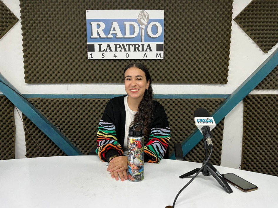 La bióloga Valentina Marín, conferencista del ciclo Increíbles Voladoras del Banco de la República en Manizales. La bióloga Valentina Marín, conferencista del ciclo Increíbles Voladoras del Banco de la República en Manizales.