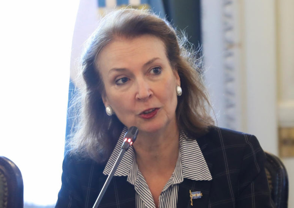 Diana Mondino, canciller de Argentina. Diana Mondino, canciller de Argentina.