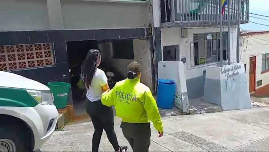 Captura de la mujer en Pensilvania. Captura de la mujer en Pensilvania.