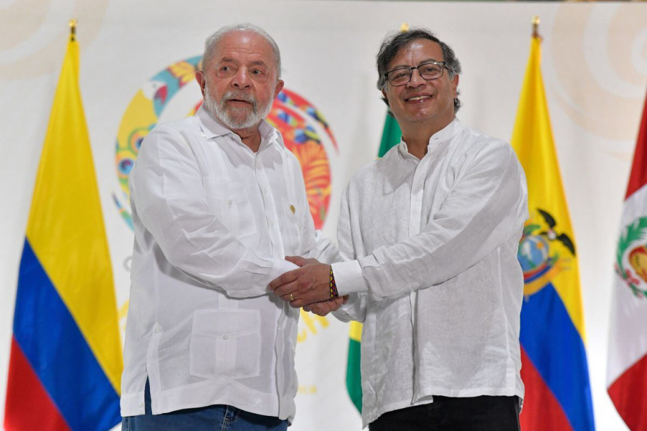 Visita del presidente de Brasil, Luiz Inácio Lula da Silva, el año pasado a Leticia, donde se reunió con el presidente de Colombia, Gustavo Petro. Visita del presidente de Brasil, Luiz Inácio Lula da Silva, el año pasado a Leticia, donde se reunió con el presidente de Colombia, Gustavo Petro.