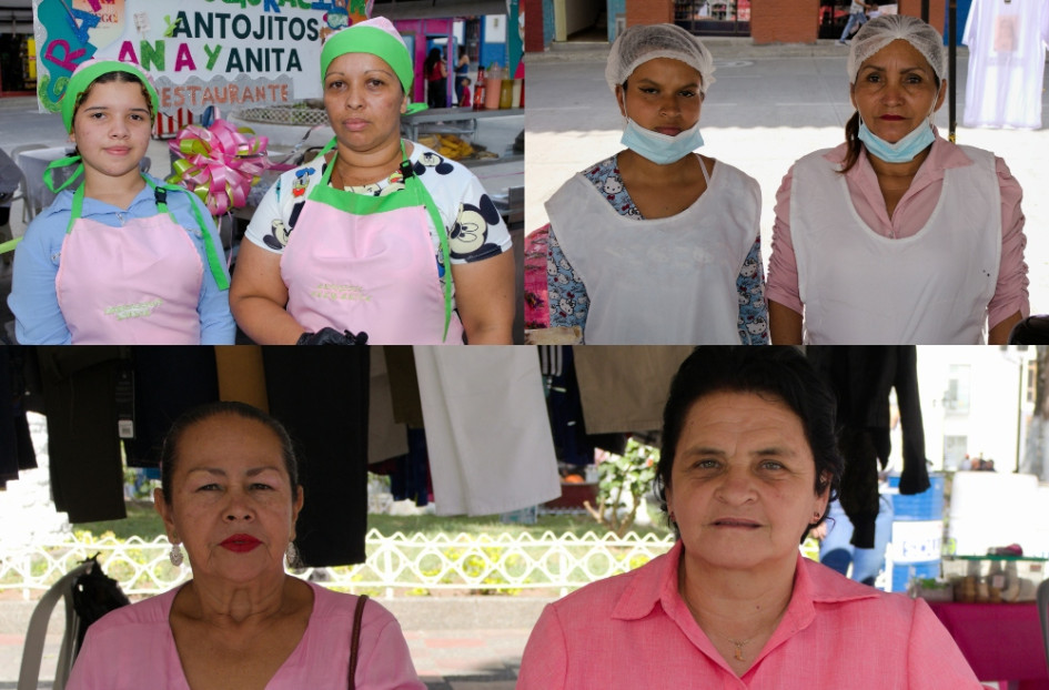 Grupo de mujeres de Salamina que reconstruyen sus vidas con emprendimientos. Grupo de mujeres de Salamina que reconstruyen sus vidas con emprendimientos.