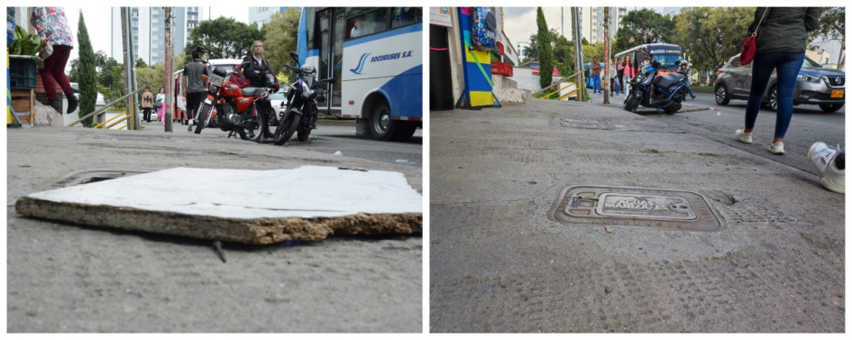 ANTES. Así estaba el medidor con un pedazo de madera encima. AHORA. Actualmente se encuentra con la tapa correspondiente. ANTES. Así estaba el medidor con un pedazo de madera encima. AHORA. Actualmente se encuentra con la tapa correspondiente.