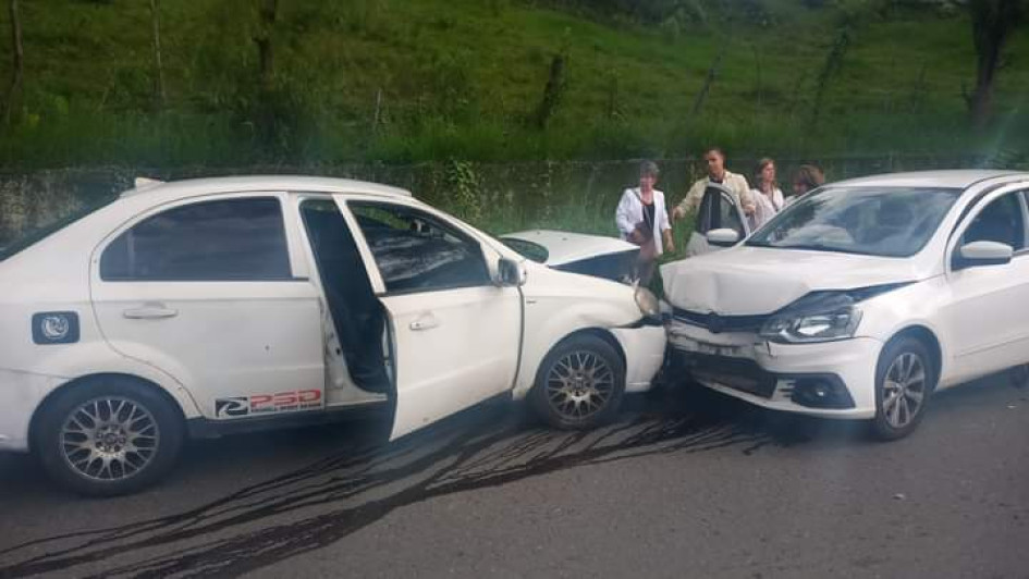 Accidente de tránsito en la vía Neira - Manizales. Accidente de tránsito