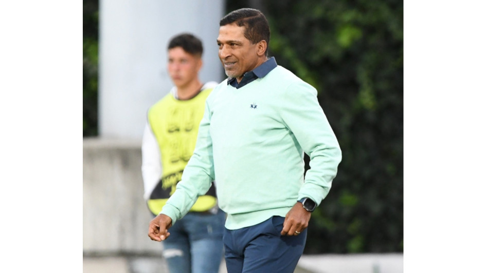 Alexis García, técnico de La Equidad. Alexis García, técnico de La Equidad.