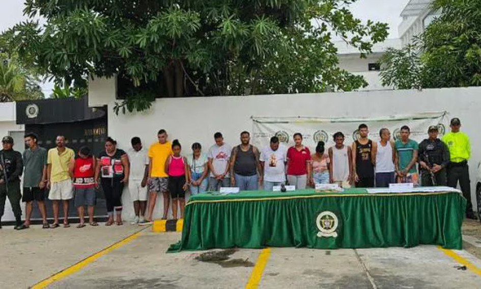 Todos los detenidos en la operación fueron puestos a la disposición de la Fiscalía por delitos como extorsión o concierto para delinquir. Todos los detenidos en la operación fueron puestos a la disposición de la Fiscalía por delitos como extorsión o concierto para delinquir.