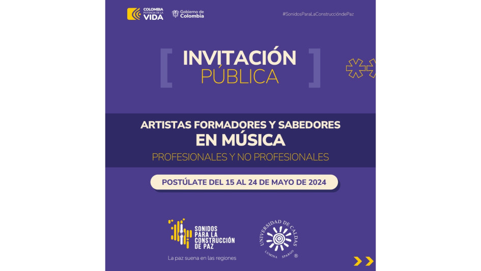 La convocatoria cierra mañana a las 6:00 p.m. 