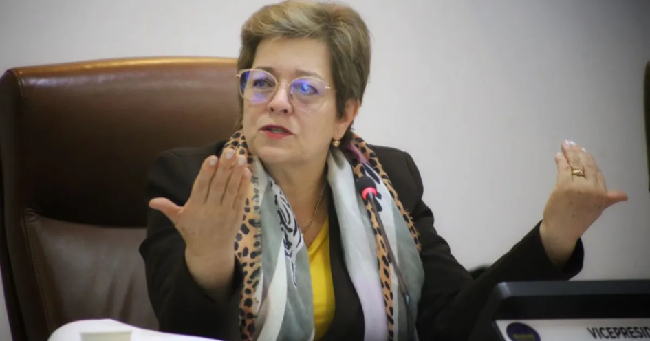 Gloria Inés Ramírez, ministra del Trabajo. Gloria Inés Ramírez, ministra del Trabajo.