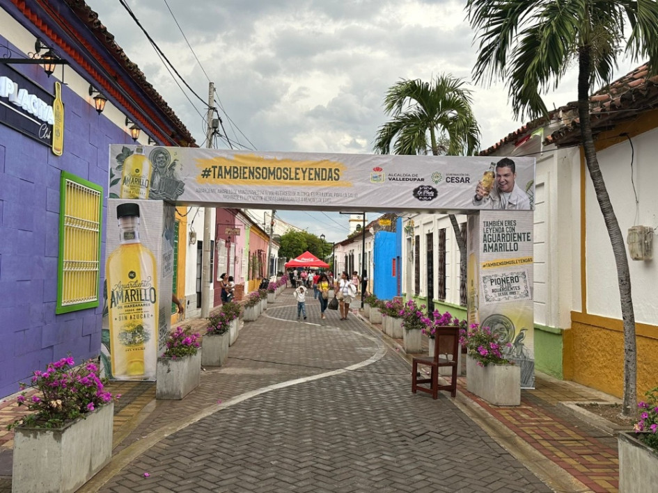 El aguardiente y el ron de la Industria Licorera de Caldas empiezan a ser leyenda en el Festival en Valledupar.