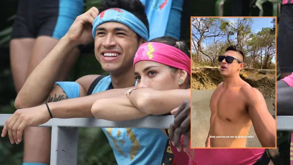 Tener una barra de proteína en su poder desencadenó la expulsión del manizaleño Marlon Duque del Desafío XX y, aunque el hecho fue el viernes 24 de mayo, sigue siendo polémica en redes sociales. En la foto con Luisa, su amiga. Tener una barra de proteína en su poder desencadenó la expulsión del manizaleño Marlon Duque del Desafío XX y, aunque el hecho fue el viernes 24 de mayo, sigue siendo polémica en redes sociales. En la foto con Luisa, su amiga.