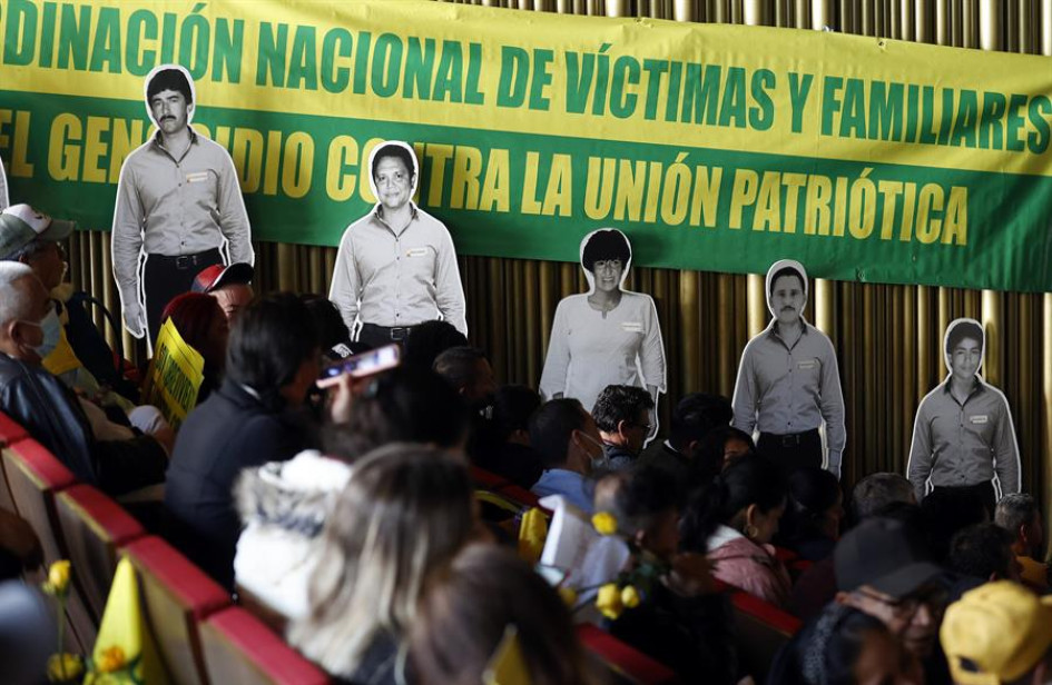 La CorteIDH condenó a Colombia en el 2021 por el exterminio del partido Unión Patriótica. La CorteIDH condenó a Colombia en el 2021 por el exterminio del partido Unión Patriótica.