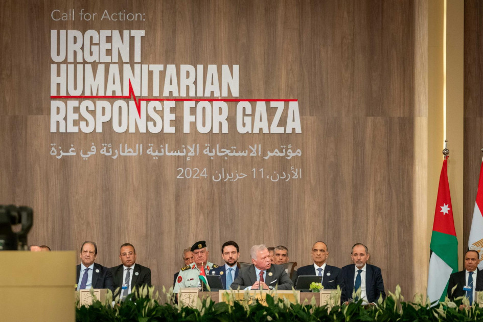 La conferencia internacional sobre Gaza celebrada este martes en Jordania La conferencia internacional sobre Gaza celebrada este martes en Jordania