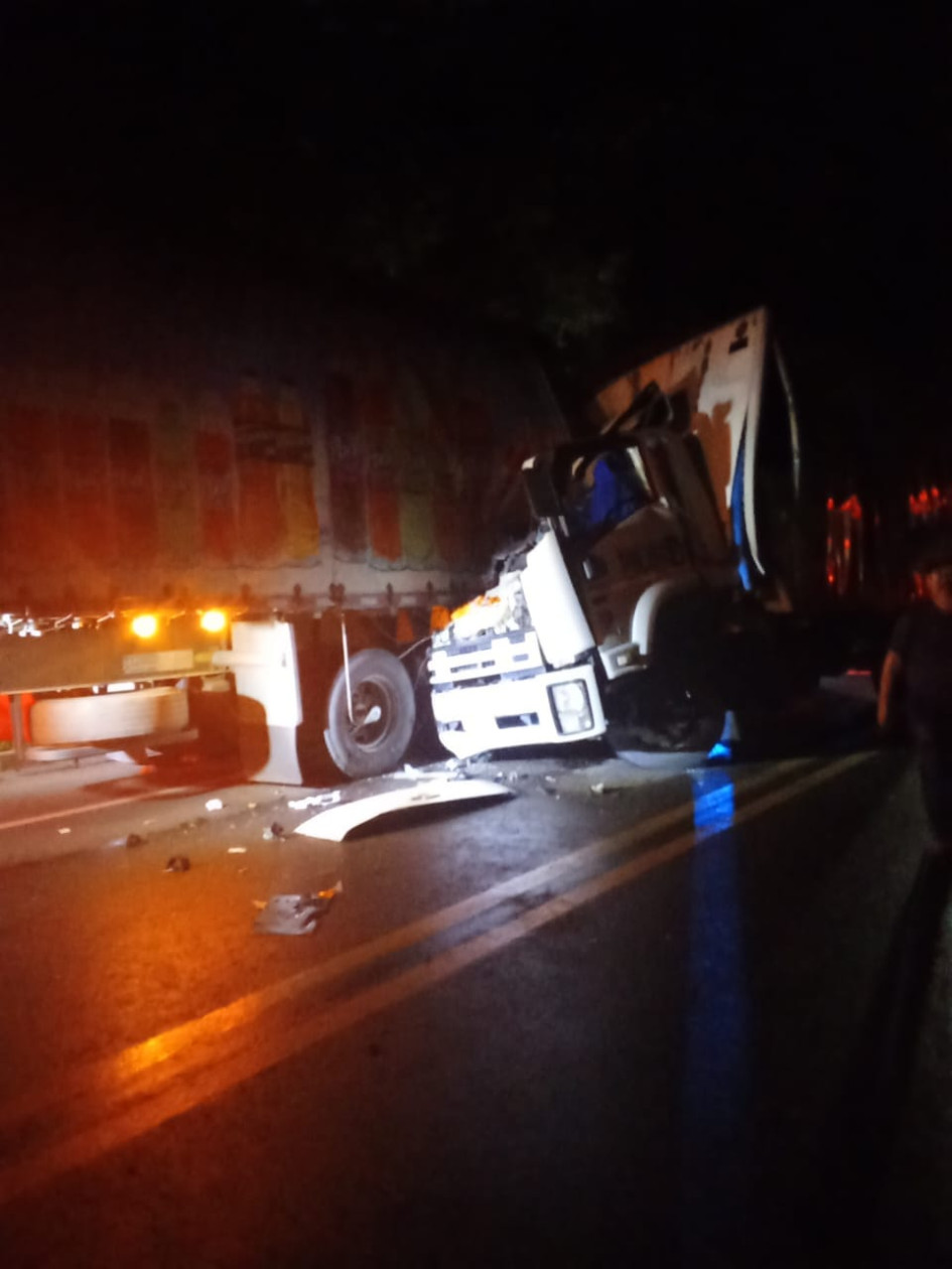 El accidente fue anoche.