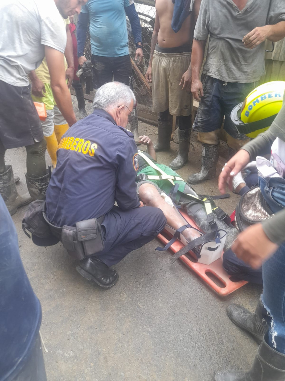 Bomberos atendió el caso.