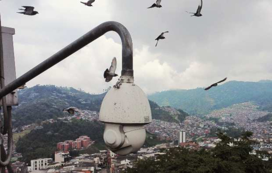 Foto| Freddy Arango| LA PATRIA Son 467 cámaras de seguridad de la ciudad. 195 están dañadas. Foto| Freddy Arango| LA PATRIA Son 467 cámaras de seguridad de la ciudad. 195 están dañadas.