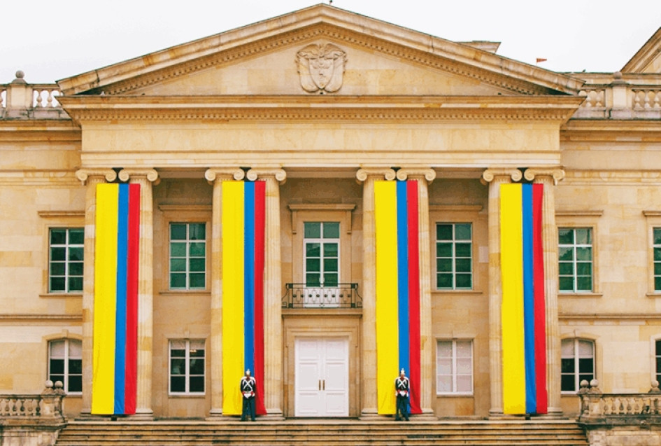 Casa de Nariño, palacio presidencial colombiano. Casa de Nariño, palacio presidencial colombiano.