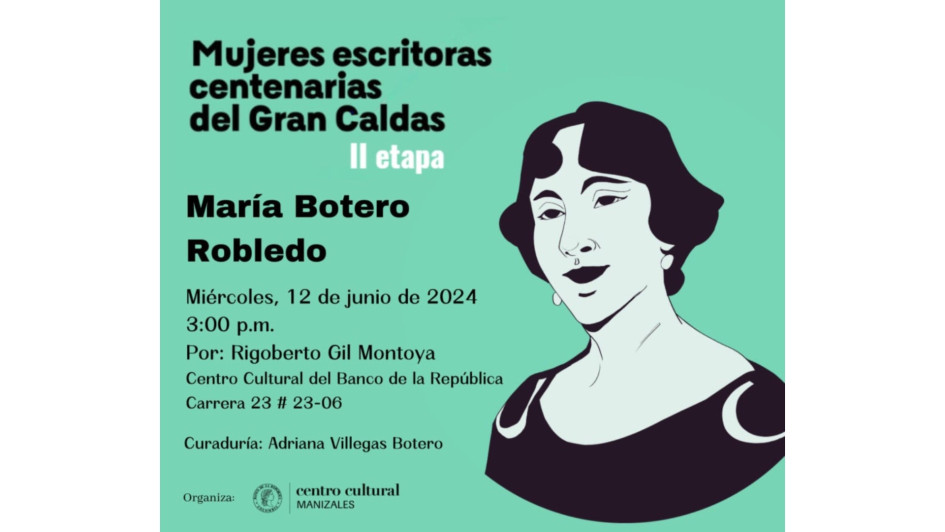Asista hoy a la conferencia sobre María Botero a cargo de Rigoberto Gil. Asista hoy a la conferencia sobre María Botero a cargo de Rigoberto Gil.