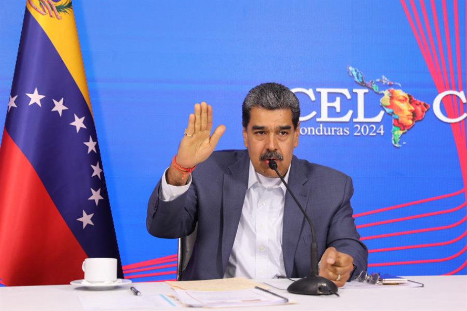Nicolás Maduro, presidente de Venezuela. Nicolás Maduro, presidente de Venezuela.