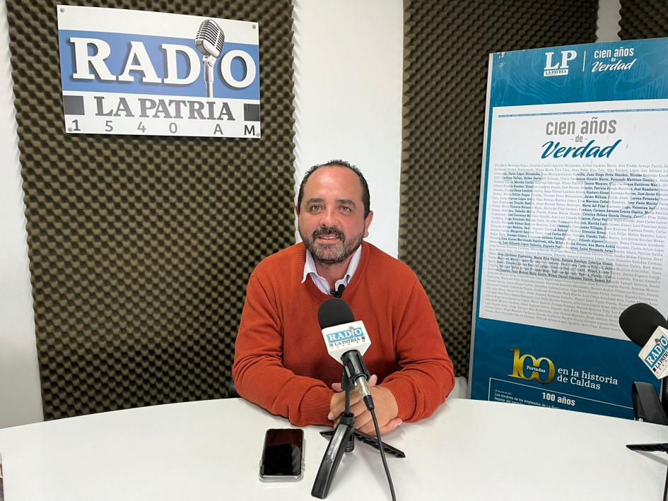 Germán Camilo Díaz, director escénico del taller de ópera de la Universidad de Caldas. Germán Camilo Díaz, director escénico del taller de ópera de la Universidad de Caldas.
