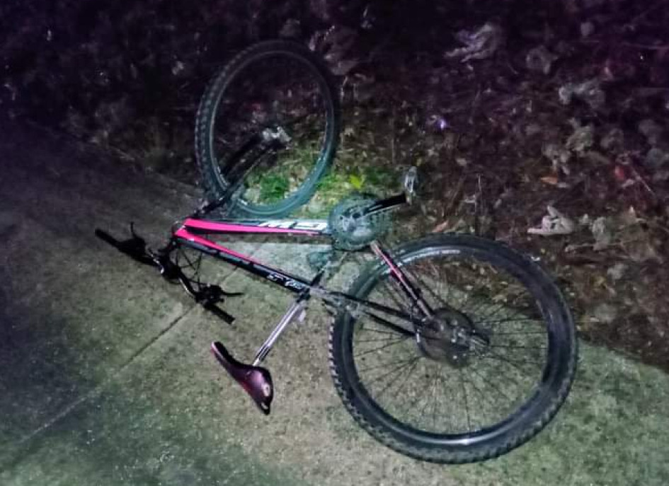 En esta bicicleta se movilizaba la persona fallecida en la vía Mariquita - Ibagué. 