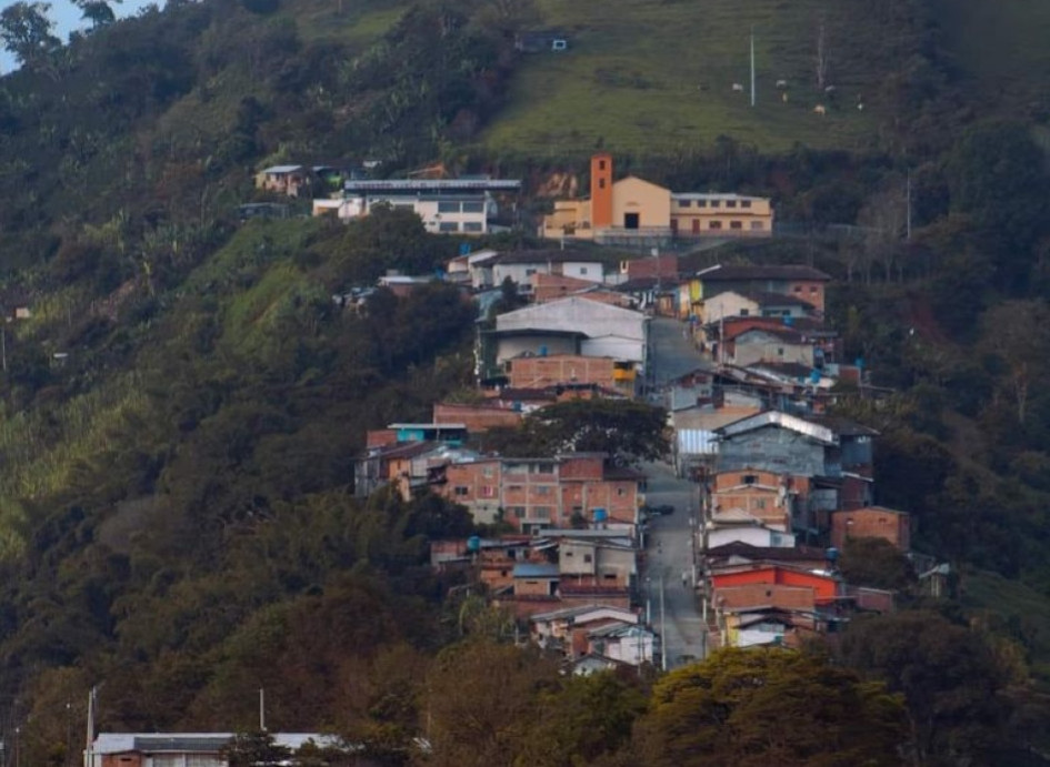 San Bartolomé, corregimiento de Pácora (Caldas).
