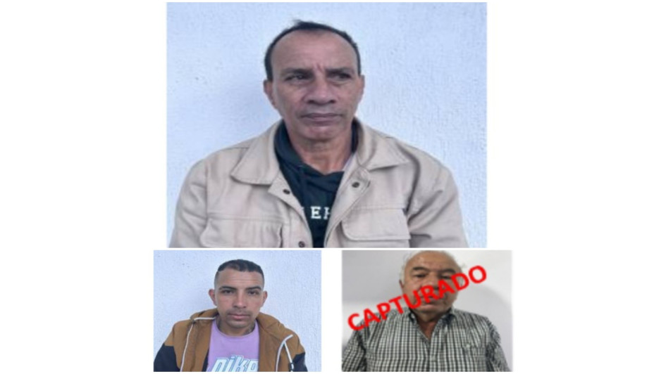 Alias Chucho, Carlos y Jeico, los que aceptaron cargos. Alias Chucho, Carlos y Jeico, los que aceptaron cargos.