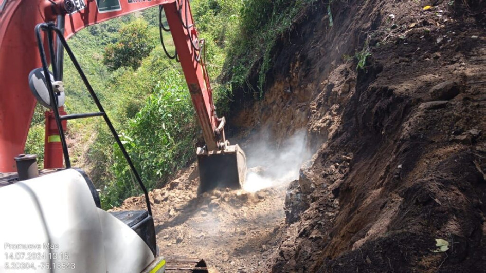 La Secretaría de Infraestructura de Caldas informó que hay 15 vías con obstáculos para el tránsito en 10 municipios este martes, 23 de julio. La Secretaría de Infraestructura de Caldas informó que hay 15 vías con obstáculos para el tránsito en 10 municipios este martes, 23 de julio.