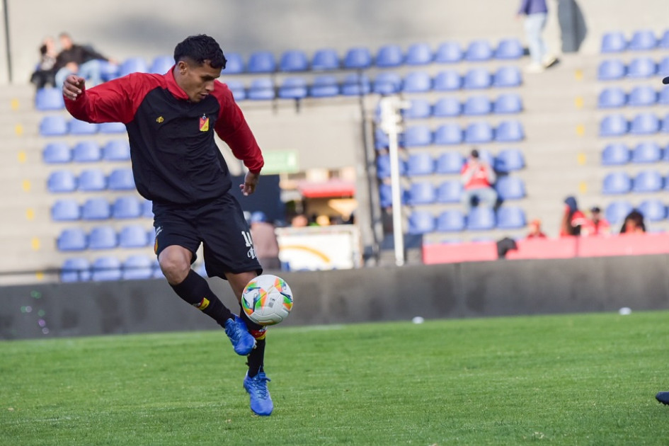 Juan David Ríos, centrocampista caldense del Deportivo Pereira. Juan David Ríos, centrocampista caldense del Deportivo Pereira.