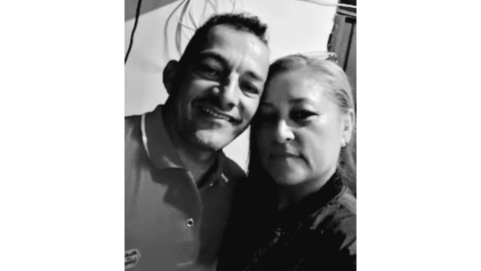Las víctimas, Alexánder Henao y Deisy Murcia.