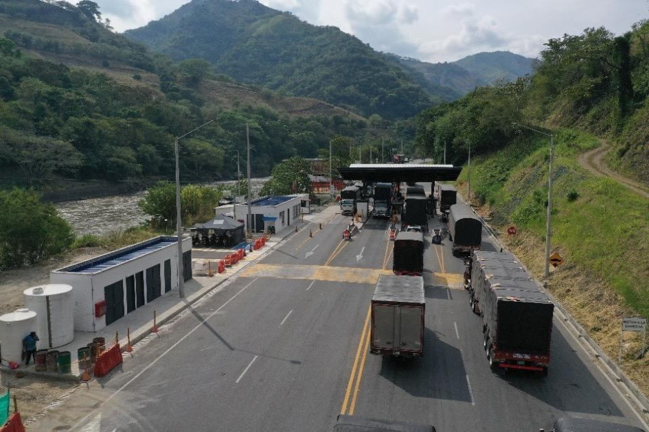 Peaje Supía, ubicado en la vía entre Manizales y Medellín. Peaje Supía, ubicado en la vía entre Manizales y Medellín.