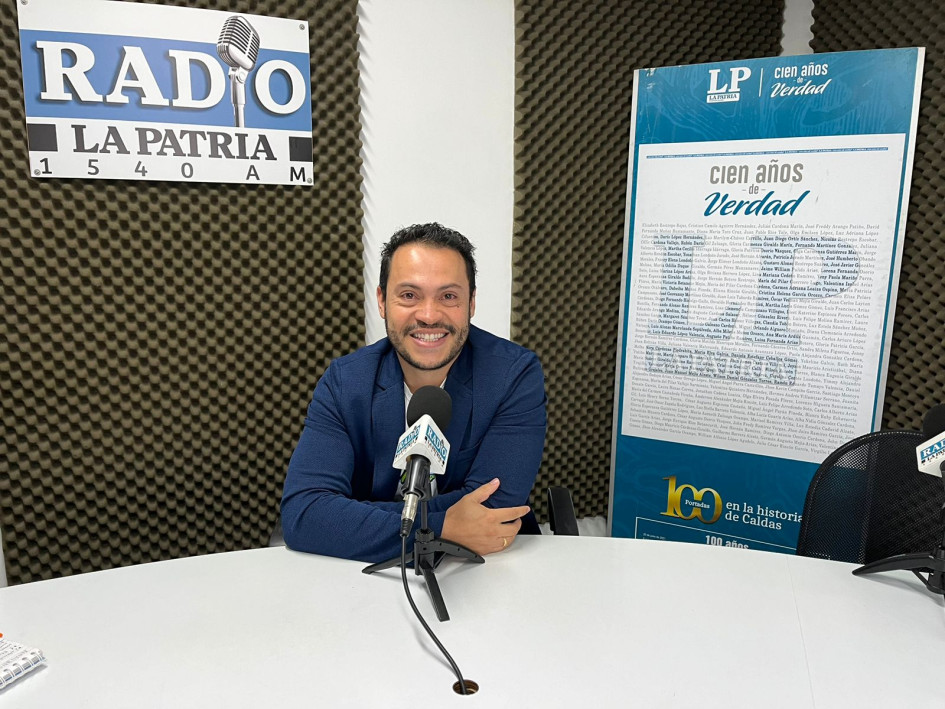 Gonzalo Noreña, conocido como Gonzo, comediante de Manizales y perteneciente al colectivo Los Toxicómicos