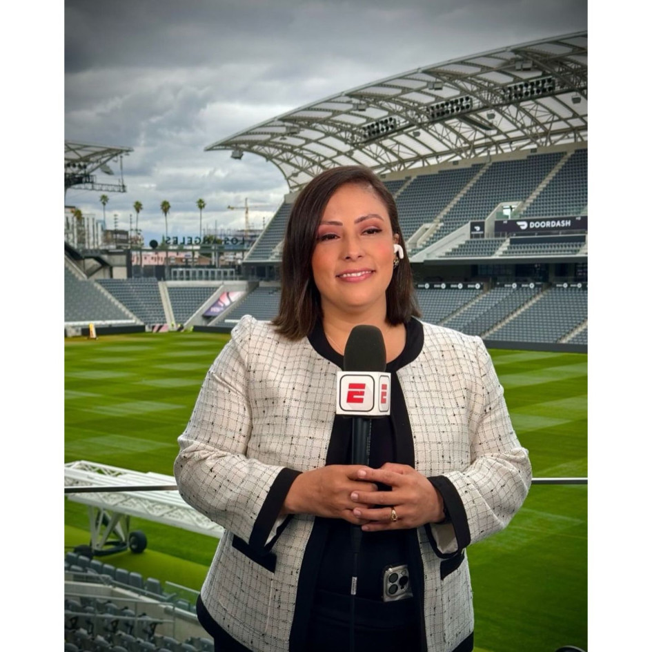 Juliana Salazar, periodista manizaleña de ESPN Buenos Aires. Juliana Salazar, periodista manizaleña de ESPN Buenos Aires.