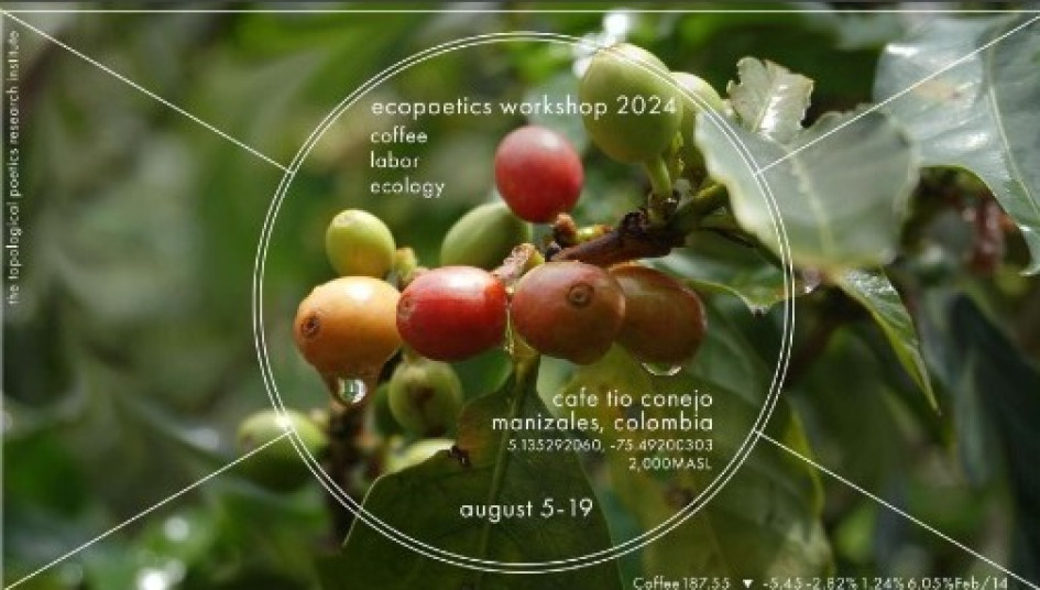 La residencia artística Ecopoetics será del 5 al 19 de agosto en Manizales. La residencia artística Ecopoetics será del 5 al 19 de agosto en Manizales.