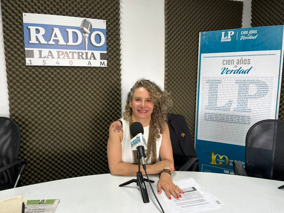 Paula Londoño, secretaria de Cultura de Manizales Paula Londoño, secretaria de Cultura de Manizales