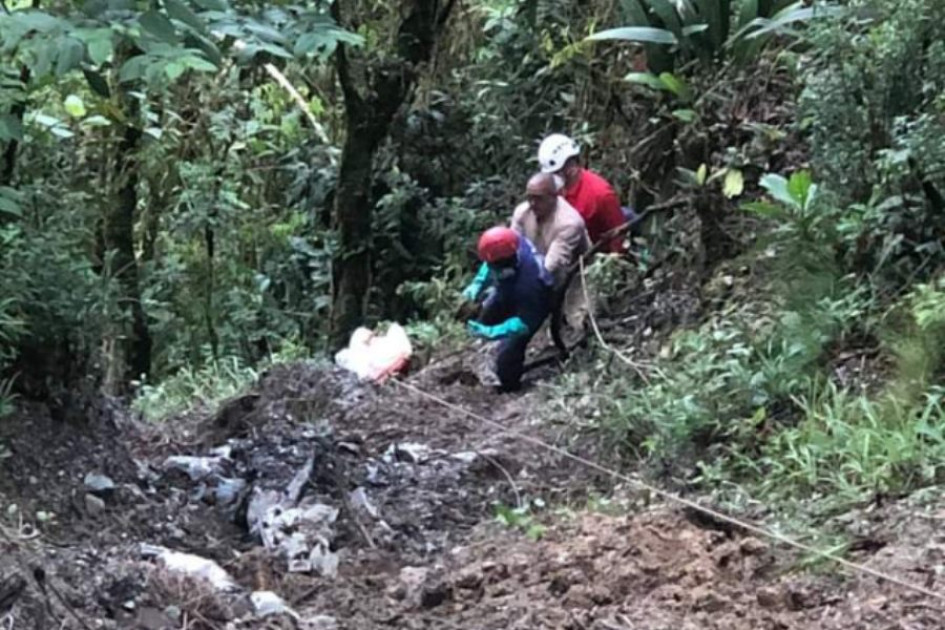Cadáver hallado en ladera de Pácora (Caldas).