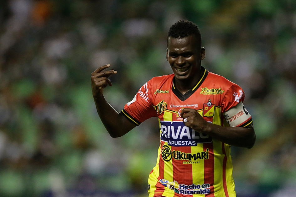 Carlos Darwin Quintero, capitán del Deportivo Pereira. Carlos Darwin Quintero, capitán del Deportivo Pereira.