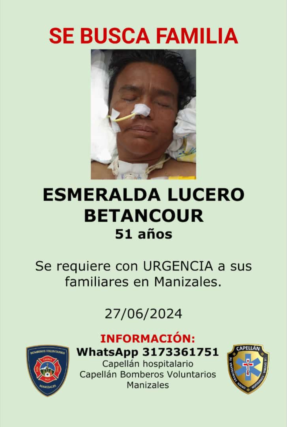 Accidentada en Chinchiná