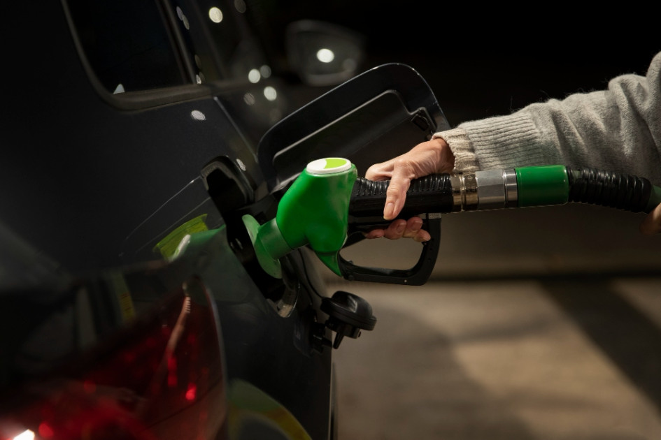 Ilustración de estación de gasolina. Ilustración de estación de gasolina.