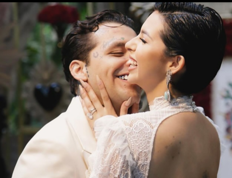 Christian Nodal y Ágela Aguilar Christian Nodal y Ágela Aguilar