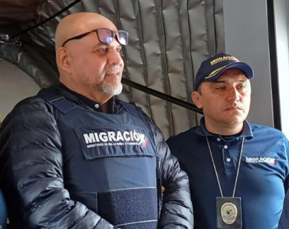 El exjefe paramilitar Salvatore Mancuso, en su llegada a Colombia en febrero de este año. El exjefe paramilitar Salvatore Mancuso, en su llegada a Colombia en febrero de este año.