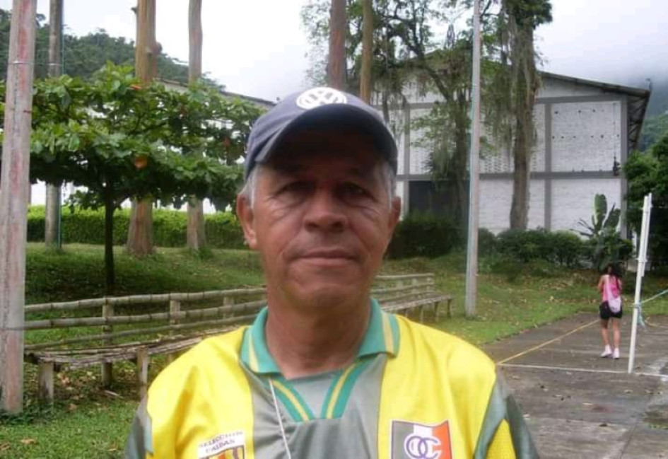 Alberto Montes Taborda, el popular Pájaro, técnico de Chinchiná que falleció el domingo pasado. Dejó huella en su municipio. Fútbol caldense