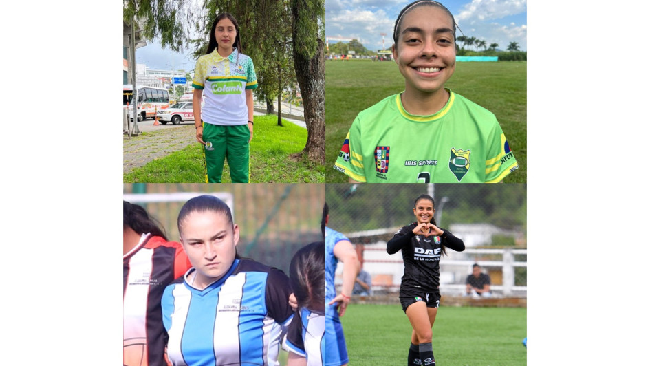 Las capitanas de los equipos finalista de la Copa La Patria Femenina. Las capitanas de los equipos finalista de la Copa La Patria Femenina.