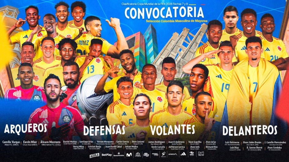 Estos son los 26 convocados por Néstor Lorenzo para enfrentar a Perú y Argentina por las eliminatorias. Estos son los 26 convocados por Néstor Lorenzo para enfrentar a Perú y Argentina por las eliminatorias.