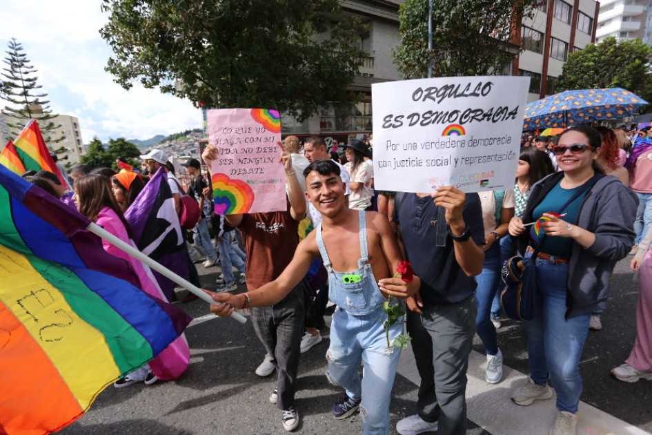 Este año en desfile del Orgullo Gay en Manizales no contó con el apoyo de la Alcaldía de Manizales